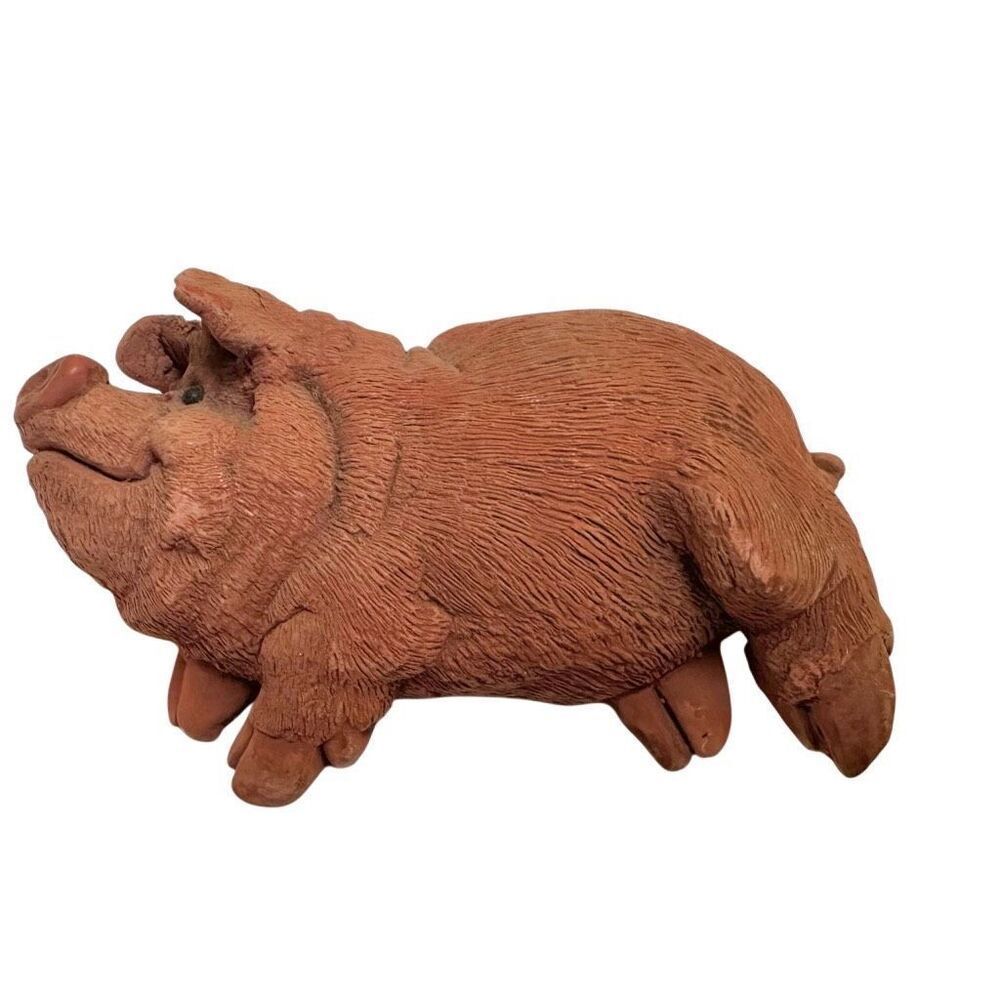 Vintage Don James resin pig